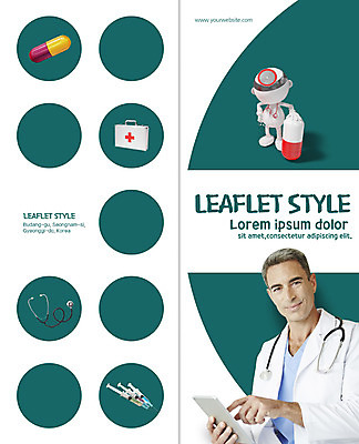 PSD 서양인 템플릿 편집 표지디자인 북디자인 출판디자인 표지 남자 리플렛 40대 2단접지 북커버 의학 청진기 주사기 한명 팜플렛 상반신 성인 태블릿 알약 의사 구급상자 이미지템플릿 외국인 1 중년 의료기기 사람 전자제품 스마트기기 약 의료진 의료용품 파일형식