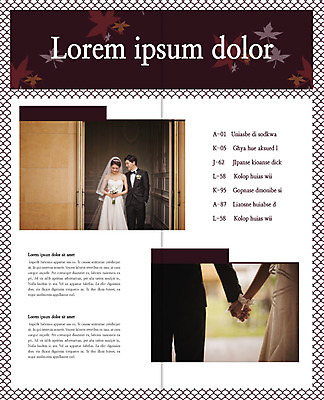 PSD 템플릿 편집 표지디자인 북디자인 커플 출판디자인 여자 남자 내지 리플렛 부케 커플라이프 웨딩드레스 결혼 단풍 2단접지 북커버 정장 턱시도 팜플렛 여러명 상반신 20대 성인 뒷모습 손잡기 한국인 이미지템플릿 라이프스타일 드레스 옷 뷰포인트 꽃다발 다수 잎 관계 모션 사람 동양인 이벤트 청년 파일형식