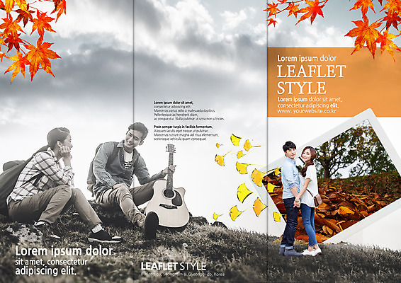 PSD 구름 템플릿 편집 표지디자인 북디자인 커플 출판디자인 여자 표지 남자 리플렛 여행 단풍 낙엽 북커버 3단접지 배낭 하늘 서기 앉기 팜플렛 여러명 20대 성인 옆모습 손잡기 한국인 가을 기타 은행잎 가을여행 이미지템플릿 자연요소 계절 뷰포인트 다수 잎 가방 관계 모션 현악기 사람 동양인 청년 파일형식 가을_계절
