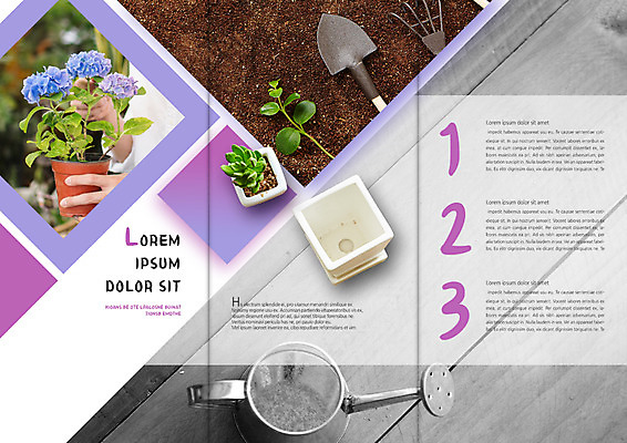 PSD 템플릿 편집 표지디자인 북디자인 손 출판디자인 내지 화분 리플렛 북커버 3단접지 팜플렛 신체부위 흙 물뿌리개 모종삽 원예 수국 다육식물 이미지템플릿 식물 꽃 사람 취미 삽 파일형식