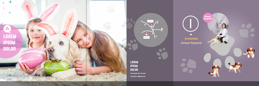 PSD 서양인 템플릿 편집 라이프스타일 표지디자인 북디자인 출판디자인 여자 표지 어린이 엎드리기 리플렛 북커버 3단접지 공 팜플렛 성인 세명 30대 한국인 개 토끼머리띠 약도 수의사 반려 이미지템플릿 외국인 지도 포유류 모션 사람 동양인 생활 장년 의사 머리띠 파일형식