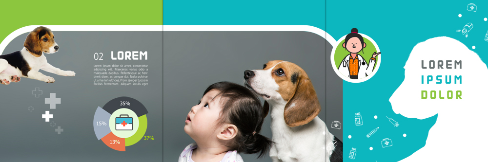 PSD 템플릿 편집 라이프스타일 표지디자인 북디자인 출판디자인 여자 내지 리플렛 북커버 3단접지 팜플렛 성인 두명 한국인 올려보기 아기 개 비글 반려 이미지템플릿 포유류 모션 사람 동양인 생활 파일형식