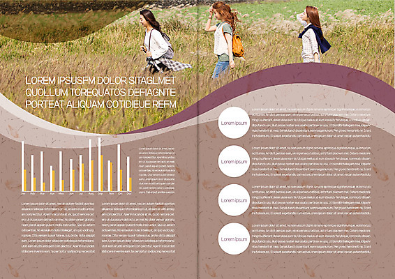 템플릿 편집 표지디자인 북디자인 출판디자인 여자 내지 리플렛 여행 북커버 배낭 그래프 팜플렛 상반신 20대 성인 옆모습 세명 한국인 갈대밭 이미지템플릿 AI파일 뷰포인트 가방 사람 동양인 청년 파일형식 벡터 갈대_식물