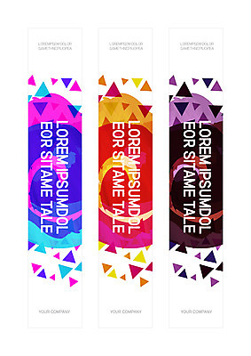 템플릿 배너 배너템플릿 세로배너 패턴 곡선 사각프레임 사람없음 그래픽 현수막 삼각형 지오메트릭 배너세트 AI파일 도형 선 무늬 프레임 세로 세트 사각형 파일형식 벡터