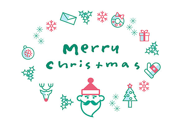 PSD 크리스마스 일러스트 캘리그라피 글자캘리그라피 사람없음 선물상자 산타클로스 루돌프 손모아장갑 국내일러스트 기념일 장갑 사슴 선물 상자 파일형식