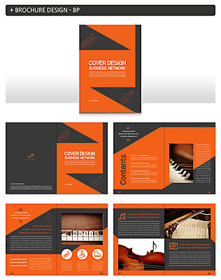 템플릿 ZIP 악기 음악 음표 팜플렛 사람없음 기타 건반 피아노 바이올린 인디자인 INDD 이미지템플릿 기호 현악기 문화예술 건반악기 파일형식