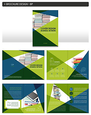 템플릿 교육 ZIP 팜플렛 사람없음 책 쌓기 인디자인 INDD 이미지템플릿 모션 파일형식