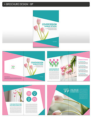 템플릿 ZIP 팜플렛 사람없음 꽃병 튤립 축하카드 인디자인 INDD 이미지템플릿 꽃 카드_감사 파일형식