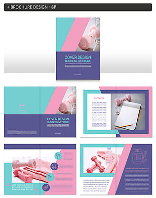 템플릿 ZIP 분홍색 건강 팜플렛 사람없음 수건 운동 아령 물통 인디자인 INDD 이미지템플릿 컬러 위생용품 파일형식