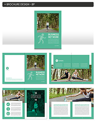 서양인 외국인 템플릿 여자 남자 ZIP 건강 팜플렛 여러명 20대 성인 조깅 운동 스트레칭 성인만 인디자인 INDD 이미지템플릿 다수 사람 인종 청년 파일형식