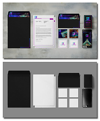 PSD 편집 편집이미지 종이 봉투 편지봉투 사람없음 스마트폰 사무용품 알림 홍보물 기업홍보 목업 플랫레이 브랜딩 이미지편집 문구용품 핸드폰 스마트기기 플랫 편지 파일형식