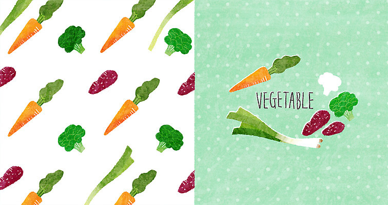 PSD 패턴 채소 일러스트 사람없음 당근 패턴백그라운드 브로콜리 고구마 대파 아기자기 국내일러스트 백그라운드 컨셉 무늬 뿌리채소 파 파일형식