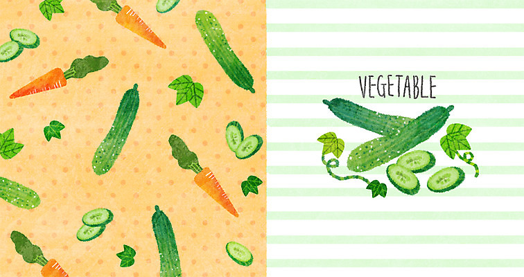 PSD 패턴 채소 일러스트 오이 사람없음 당근 패턴백그라운드 아기자기 국내일러스트 백그라운드 컨셉 무늬 뿌리채소 파일형식