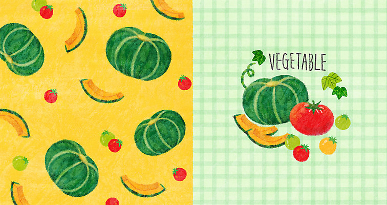 PSD 패턴 토마토 과일 일러스트 방울토마토 사람없음 패턴백그라운드 단호박 아기자기 국내일러스트 백그라운드 컨셉 무늬 채소 호박 파일형식