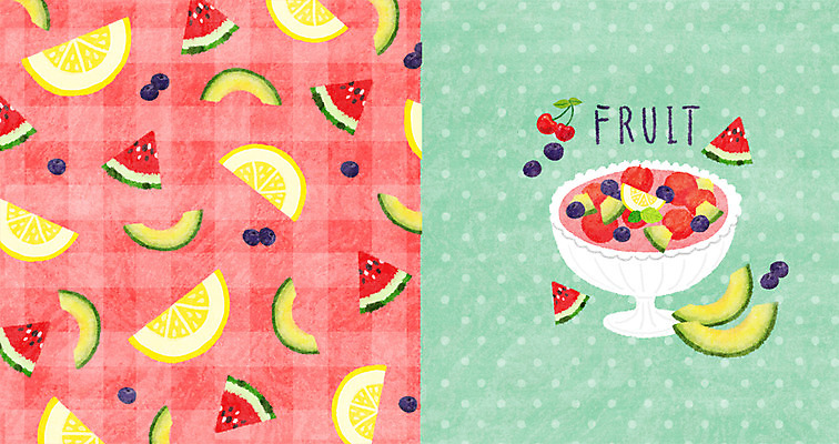 PSD 패턴 과일 일러스트 여름음식 수박 사람없음 패턴백그라운드 체리 멜론 레몬 블루베리 화채 트로피컬아트 제철음식 아기자기 제철과일 국내일러스트 음식 백그라운드 컨셉 무늬 그림 여름간식 제철 파일형식 여름_계절