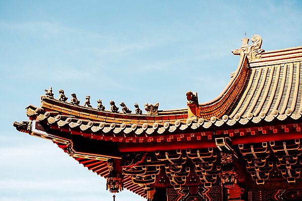 포토 JPG 주간 해외풍경 지붕 사람없음 야외 대만 기와지붕 르웨탄 문무묘 국내포토 자연요소 해외 아시아 기와 풍경 파일형식