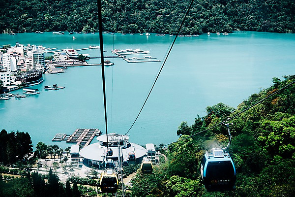 포토 JPG 주간 해외풍경 호수 사람없음 야외 대만 케이블카 르웨탄 국내포토 자연요소 해외 아시아 풍경 파일형식