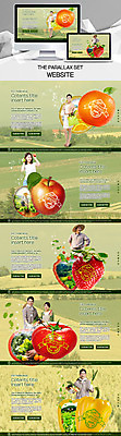 PSD 템플릿 여자 남자 웹템플릿 토마토 채소 오렌지 과일 딸기 사이트템플릿 파프리카 건강 여러명 성인 홈페이지 모니터 홈페이지시안 한국인 사과 유기농 시차스크롤 반응형 패럴렉스 이미지템플릿 웰빙 다수 사람 동양인 컴퓨터 파일형식