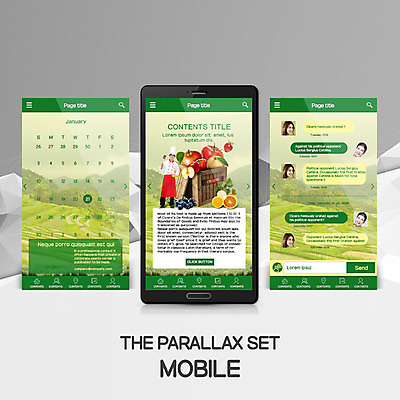 PSD 템플릿 여자 남자 웹템플릿 과일 모바일 여러명 성인 요리사 한국인 달력 사과 모바일템플릿 모바일웹 패럴렉스 이미지템플릿 직업 다수 사람 동양인 파일형식