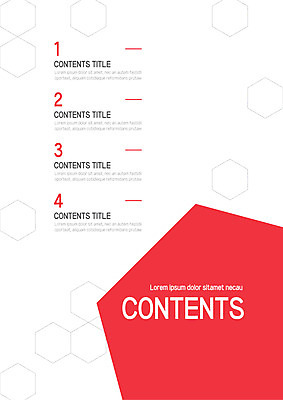 템플릿 내지 사람없음 프레젠테이션 문서템플릿 서식 레이아웃 문서 제안서 육각형 목차 이미지템플릿 AI파일 도형 파일형식 벡터