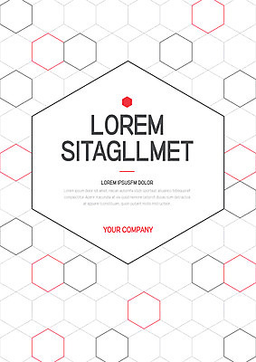 템플릿 표지 사람없음 프레젠테이션 문서템플릿 서식 레이아웃 문서 제안서 육각형 이미지템플릿 AI파일 도형 파일형식 벡터