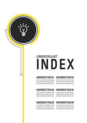 템플릿 내지 전구 사람없음 원형 프레젠테이션 문서템플릿 서식 레이아웃 문서 제안서 목차 이미지템플릿 AI파일 도형 파일형식 벡터