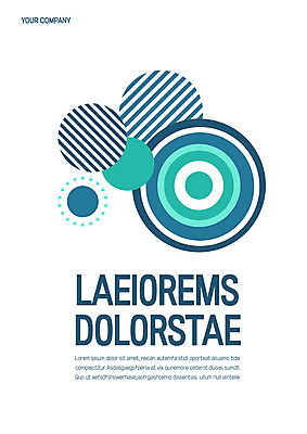 템플릿 표지 사람없음 원형 프레젠테이션 문서템플릿 서식 레이아웃 문서 제안서 이미지템플릿 AI파일 도형 파일형식 벡터