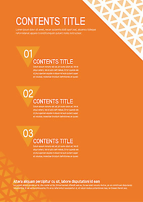 템플릿 내지 사람없음 삼각형 프레젠테이션 문서템플릿 서식 레이아웃 문서 제안서 목차 이미지템플릿 AI파일 도형 파일형식 벡터