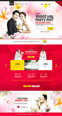 PSD 템플릿 커플 여자 남자 행복 신부 부케 웨딩드레스 웹템플릿 신랑 결혼 사이트템플릿 정장 턱시도 여러명 성인 30대 홈페이지 홈페이지시안 한국인 이마맞대기 성인만 이미지템플릿 드레스 옷 감정 꽃다발 다수 관계 사람 동양인 이벤트 장년 얼굴맞대기 파일형식