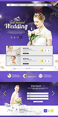 PSD 서양인 템플릿 여자 신부 부케 웨딩드레스 웹템플릿 결혼 여러명 20대 성인 홈페이지 홈페이지시안 결혼반지 랜딩페이지 성인여자만 이미지템플릿 외국인 드레스 꽃다발 다수 사람 이벤트 청년 반지 여자만 성인만 파일형식