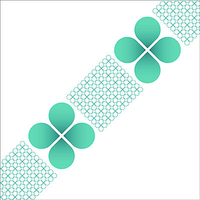 백그라운드 무늬 패턴 일러스트 사람없음 패턴백그라운드 네잎클로버 입체 국내일러스트 AI파일 식물 클로버 파일형식 벡터