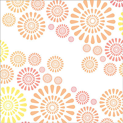 백그라운드 무늬 꽃무늬 패턴 일러스트 사람없음 물방울무늬 패턴백그라운드 입체 국내일러스트 AI파일 꽃 파일형식 벡터