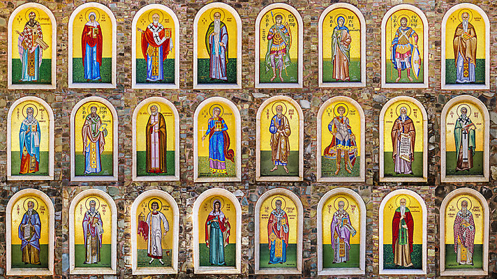 포토 JPG 해외이미지 아이콘 전통 유럽 기독교 종교 문화 패턴 미술 사람없음 장식 파란색 컬러풀 숫자 노란색 교회 성경 골동품 역사 황금 원주민 지중해 타일 모자이크 신성 수도원 그리스인 비잔틴 수녀원 옛날 해외202004 해외포토 사이프러스공화국 서양인 문자 나라 바다 컬러 무늬 종교용품 문화예술 아프리카인 제국 파일형식 이미지허브