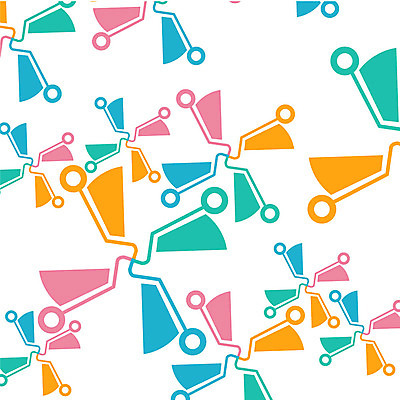 백그라운드 무늬 패턴 일러스트 사람없음 패턴백그라운드 원형 바람개비 입체 국내일러스트 AI파일 도형 파일형식 벡터