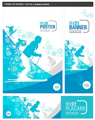 PSD 배너 배너템플릿 가로배너 실루엣 ZIP 포스터 세로배너 스포츠 겨울 스키 겨울스포츠 여러명 세트 현수막 스노우보드 눈송이 템플릿 계절 다수 눈_날씨 촬영기법 사람 가로 세로 보드_스포츠 파일형식