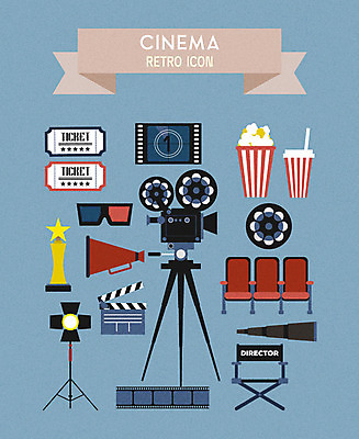 아이콘 의자 조명 사람없음 확성기 주스 티켓 영화관 트로피 필름 복고 팝콘 영사기 3D안경 프로젝터 2D아이콘 AI파일 안경 음료 가구 극장 상_우승 파일형식 벡터