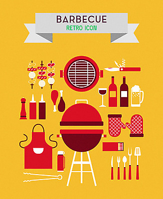 아이콘 식기 맥주 집게 사람없음 와인 앞치마 조미료 꼬치 나이프 그릴 바비큐 성냥 복고 주방장갑 2D아이콘 AI파일 음식 장갑 주방용품 주류 칼 향미료 파일형식 벡터