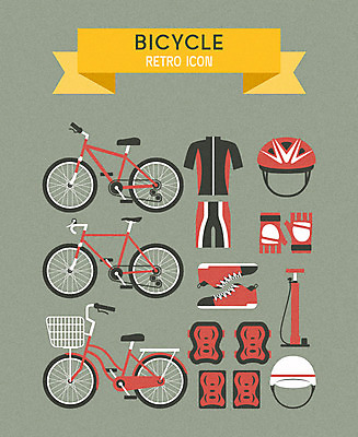 아이콘 장갑 운동화 사람없음 자전거 헬멧 보호장비 복고 사이클링 공기주입기 무릎보호대 사이클복 2D아이콘 AI파일 잡화 신발 바이크 장비 육상스포츠 파일형식 벡터
