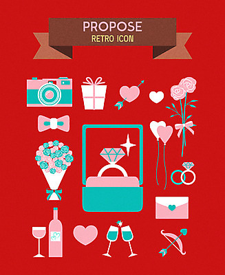 아이콘 리본 꽃다발 프로포즈 사람없음 선물상자 장미 카메라 와인 하트 복고 커플반지 풍선 다이아몬드반지 사랑의화살 2D아이콘 AI파일 모양 꽃 화살 주류 선물 전자제품 상자 반지 파일형식 벡터