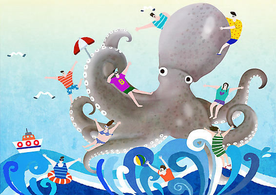 PSD 여자 남자 바다 일러스트 갈매기 한국 여러명 성인 축제 수영 파라솔 즐거움 특산물 튜브 주꾸미 선박 주꾸미축제 지역축제 제철음식 대한민국축제 국내일러스트 감정 아시아 음식 다수 수상교통 조류 연체동물 사람 수중동물 수상스포츠 제철 파일형식