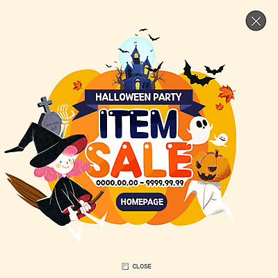 PSD 템플릿 여자 웹템플릿 단풍 호박 해골 팝업 웹팝업 한명 쇼핑 파티 세일 할로윈 가을 성 유령 비석 마녀 박쥐 레이어팝업 이미지템플릿 1 건축물 계절 잎 채소 포유류 뼈 사람 이벤트 파일형식