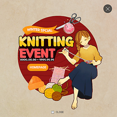 전신 PSD 템플릿 여자 웹템플릿 팝업 털모자 웹팝업 한명 앉기 앞모습 쇼핑 뜨개질 털실 바느질 바늘꽂이 레이어팝업 이미지템플릿 모자_잡화 1 뷰포인트 모션 사람 취미 실 꽂이 파일형식