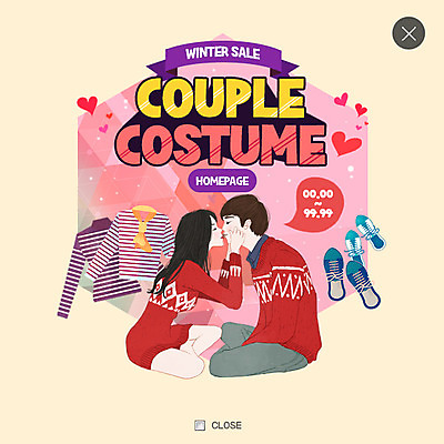 PSD 템플릿 커플 옷 여자 남자 웹템플릿 신발 겨울 팝업 웹팝업 사랑 성인 두명 쇼핑 하트 스웨터 커플룩 레이어팝업 이미지템플릿 모양 계절 감정 상의 관계 사람 파일형식