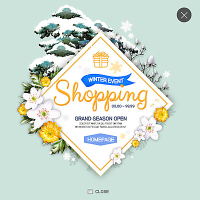 PSD 나무 템플릿 꽃 웹템플릿 겨울 팝업 웹팝업 사람없음 선물상자 쇼핑 세일 소나무 레이어팝업 이미지템플릿 식물 계절 선물 상자 파일형식