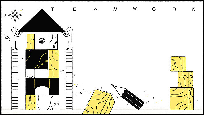 PSD 일러스트 비즈니스 사다리 협력 함께함 두명 연필 블록 블록쌓기 프레임일러스트 국내일러스트 컨셉 학용품 프레임 사람 필기구 쌓기 도구 파일형식