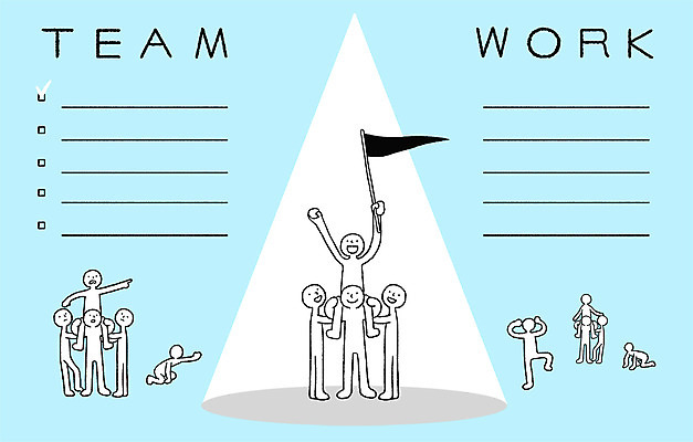 PSD 일러스트 비즈니스 협력 함께함 여러명 경쟁 깃발 우승 목말 프레임일러스트 국내일러스트 다수 컨셉 모션 프레임 사람 최고 파일형식