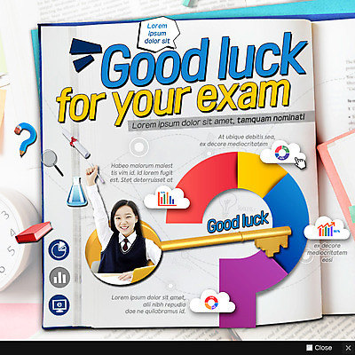 PSD 템플릿 여자 웹템플릿 청소년 돋보기 열쇠 그래프 팝업 이벤트팝업 웹팝업 한명 상반신 앞모습 책 수능 한국인 이미지템플릿 1 뷰포인트 사람 동양인 시험 파일형식
