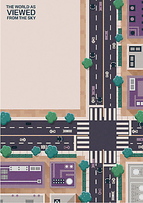 나무 도로 백그라운드 일러스트 자동차 풍경 사람없음 건물 하이앵글 도시풍경 도시 횡단보도 교차로 국내일러스트 AI파일 식물 건축물 길 육상교통 뷰포인트 교통시설 보행로 파일형식 벡터