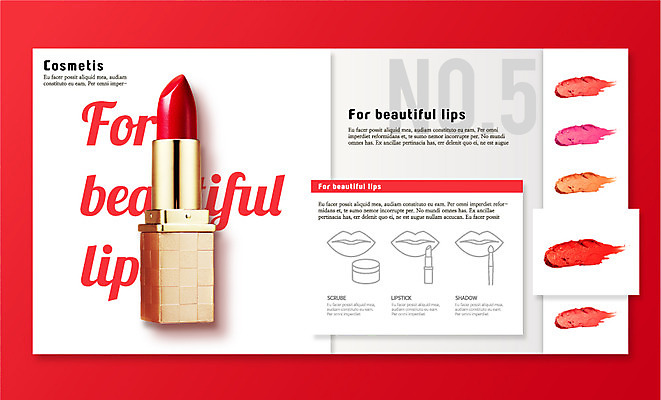 편집이미지 디자인 사람없음 쇼핑 립스틱 플랫 입술 메터리얼디자인 이미지편집 AI파일 신체부위 화장품 파일형식 벡터