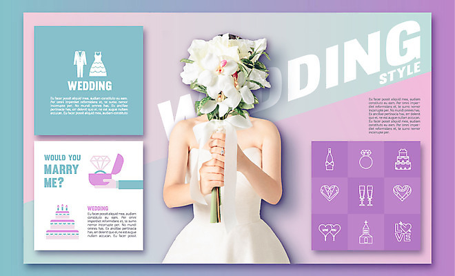 편집이미지 디자인 여자 부케 결혼 한명 들기 상반신 앞모습 플랫 웨딩케이크 결혼반지 메터리얼디자인 이미지편집 AI파일 1 뷰포인트 꽃다발 모션 사람 이벤트 케이크 반지 파일형식 벡터